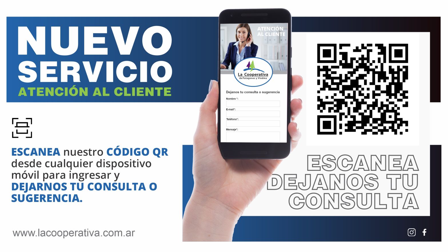 qr atención cliente