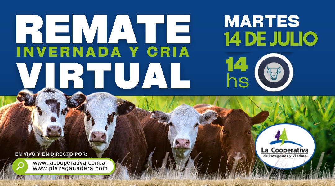 Remate Virtual de Invernada y Cría 14 de julio